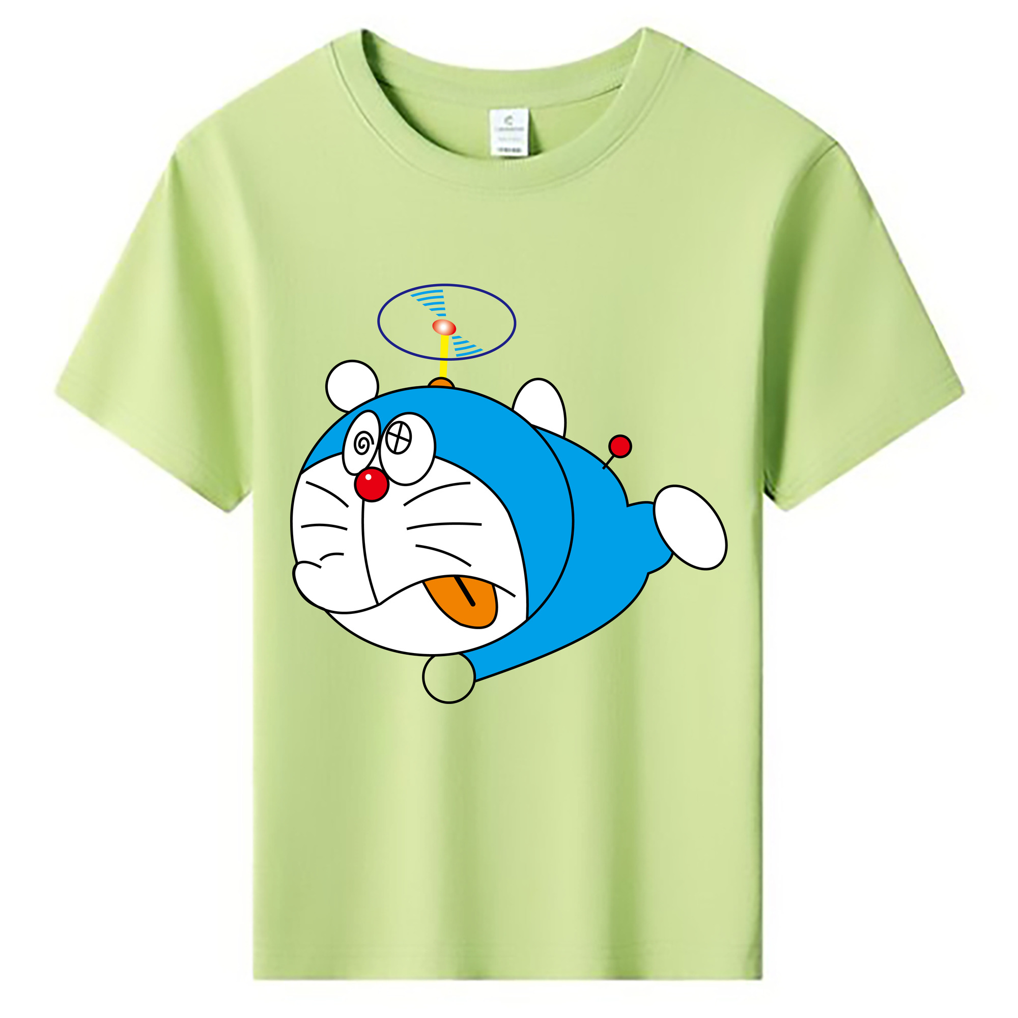 （画像用） ドラえもん Doraemon 綿100％キッズTシャツ（フロントプリント）
